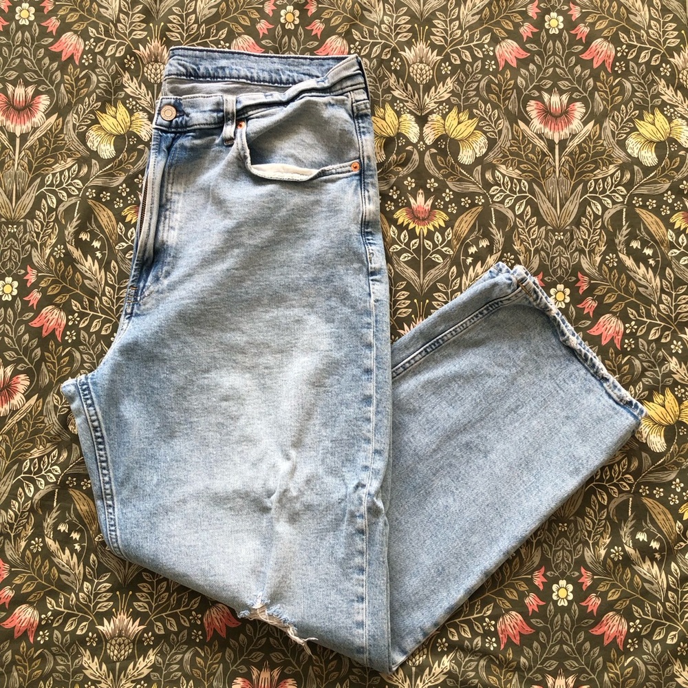 GAP 90s Loose Light Blue Straight Jeans